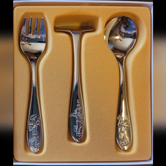 Baby Flatware Set - Silver - Picture 2 of 5